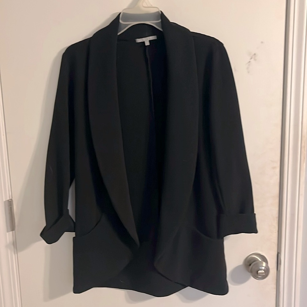 Women’s Long Black Blazer - Picture 3 of 5